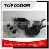 8Pcs Forged Aluminium Marble Stone Coating Cookware Set thumbnail-2