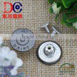 Good Quality Metal Tack Button Jeans Button for Women and Men's Jeans Wear