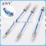 ANY Nail Art Beauty Sculpting Paiting Pen 3PCS Rhinestone Clay 3D Nal Brush Rubber Silicone                        
                                                Quality Choice