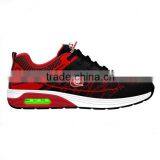 Hot Selling Air Cushion Led Light Running Shoes Flyknit Upper Wholesale thumbnail-2