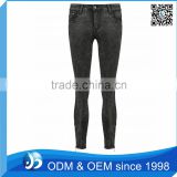 Custom Women Acid Wash Denim Jeans Wholesale