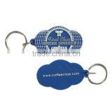 Soft PVC Key Chain Key Ring.