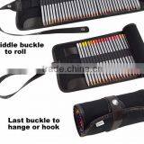 Factory Wholesale Roll Up Wrap Pencil Case;Roll Up Canvas Pencil Case thumbnail-1