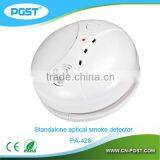 White Kitchen Ware Smoke Alarm With Test Button for Fire EN14604 thumbnail-3