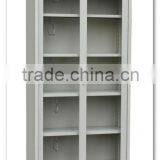 KFY-CB-15 Light Gray Sliding Glass Door Bookcase thumbnail-1