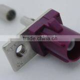 Fakra Male Panel Mount Cable Connector Bordeauxviolet Car GSM Cellular Phone