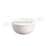 Round White Melamine Bowl for Dinner thumbnail-3