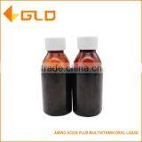 OEM brand promotion development amino acids plus multivitamin oral liquid