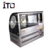 RI-900 Curved Glass Cake Display Refrigerator Bakery Showcase thumbnail-5