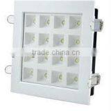 Square LED Downlight 16W, 6000K
