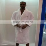 Microfiber Chenille Bath robes Soft Luxury Men's Hotel Bathrobe
