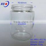 Clear Jam Jar With Screw Cap