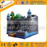 Dragon Inflatable Bouncy Combo With Double Slide A3029 thumbnail-2
