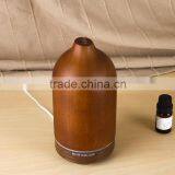 Wood Humidifier Diffuser Essential Oil Diffuser,Ultrasonic Aromatherapy Nebulizer Wholesale w/ Acacia or Rubble Wood Housing thumbnail-4