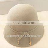 100% Wool New Style Cloche Hat for Girls thumbnail-1