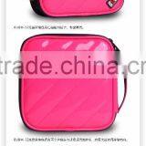 Fashion Rose Red 32 Capacity PU Leather Cover CD Case DVD Case Car Disc Case thumbnail-3