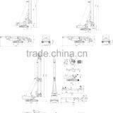 MOST Capable!!! Crawler Drill, FAR80 Hydraulic Rotary Drilling Rig With Long Spiral thumbnail-3