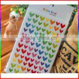 Heart/round Dot/star Deisgns Colorful Paper Stickers thumbnail-2