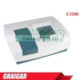 CE ISO14001 Approved UV Vis Scanning Spectrophotometer U3200 8 Inches Touch Screen Single Beam