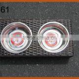 Double Size Rattan Pet Bowl Frame thumbnail-1