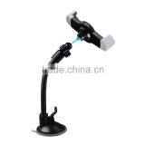 360 Rotating Diagonal Design Flexible Gooseneck Windshield Car Cup Phone Holder For 3.5-6" Smartphone thumbnail-6