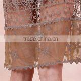 2016 Top Lace Hollow Women Fashion New Arrival Summer Crochet Sleeveless Lace Dress Designs thumbnail-4