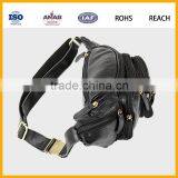 Promotional PU High Quality Elegant Multilayer Waist Bag for Man and Women thumbnail-5