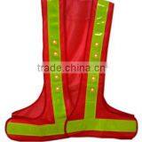 Reflective Safety Vest With Led Lights