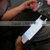 Leather Cover Led Design Metal Menu Stands