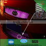 Aluminum expanded metal panel for car's front grill