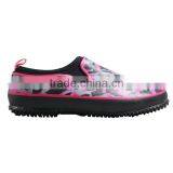 Ladies Pink Camo Warm Waterproof Neoprene Garden Shoes thumbnail-5