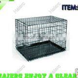 Haierc Floding Double Door Dog Cage Dog Knnel thumbnail-1