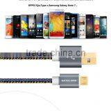 Voxlink Fast Charging 5V 2a Denim Gold Plated 1m USB Type c Charger Cable for Macbook thumbnail-5