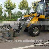 Everun ER20 CE Approved Wheel Loader With Log Grapple thumbnail-2