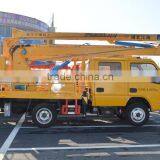 Dongfeng Double Cab 14m High-altitude Operation Truck thumbnail-3