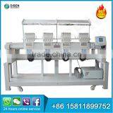 Domestic Custom Logo Germany Digital Cnc Cross Stitch Saree Quilting Leather Bed Sheets Hat 4 Heads Embroidery Machine for Sale thumbnail-1