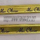 Foil Paper Double Wire Twist Ties /clip Band/ Bag Closures thumbnail-4
