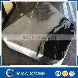 New type of China marble tile polished panda marble