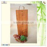 Custom Logo Laser Engraving Colored Wood Wine Box thumbnail-1