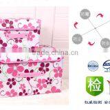 N495 Household Non Woven Box Foldable Water Proof Storage Box thumbnail-2