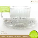 Fancy Pyrex Glass 180ml Coffee Cup thumbnail-2