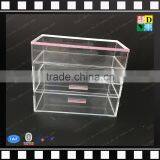 2016 Acrylic Cosmetic Box With Drawer,clear Acrylic Jewelry Cosmetic Storage Box thumbnail-4