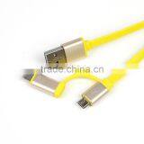 2in1 Retractable Universal Android&iOS Light to USB Charging Cord Tangle-free Charger thumbnail-4