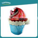 Toprank New Design 3D Print Soft Plush Cupcake Shaped Cushion Pillow Sofa Decorative Cushion thumbnail-6