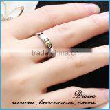 Forever Love Never Fade Silver Jewelry Titanium Stainless Steel Rings for Couples thumbnail-6