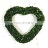 42'' Preserved Boxwood Love Wreath Topiary thumbnail-1