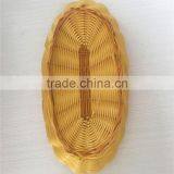 Beautiful Oval PP Plastic Rattan Basket for Fruit thumbnail-2