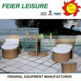 Good Quality Rattan Outdoor Furniture Dining Pool Table thumbnail-1