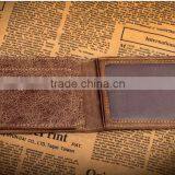 Full Grain Leather Money Clip Wallet With High Quality RFID Blocker Slim Bifold Credit Card Holder thumbnail-5