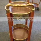 Luxury Stainless Steel Liquor and Food Serving Trolley C-38 thumbnail-2